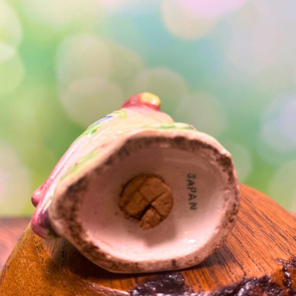 Beautiful Vintage 1950s Budgie Bird Salt & Pepper Shakers – Hand-Painted - Picture 9 of 15